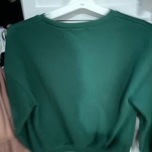 Small Green Sweater Great Material Brand new Tags still on